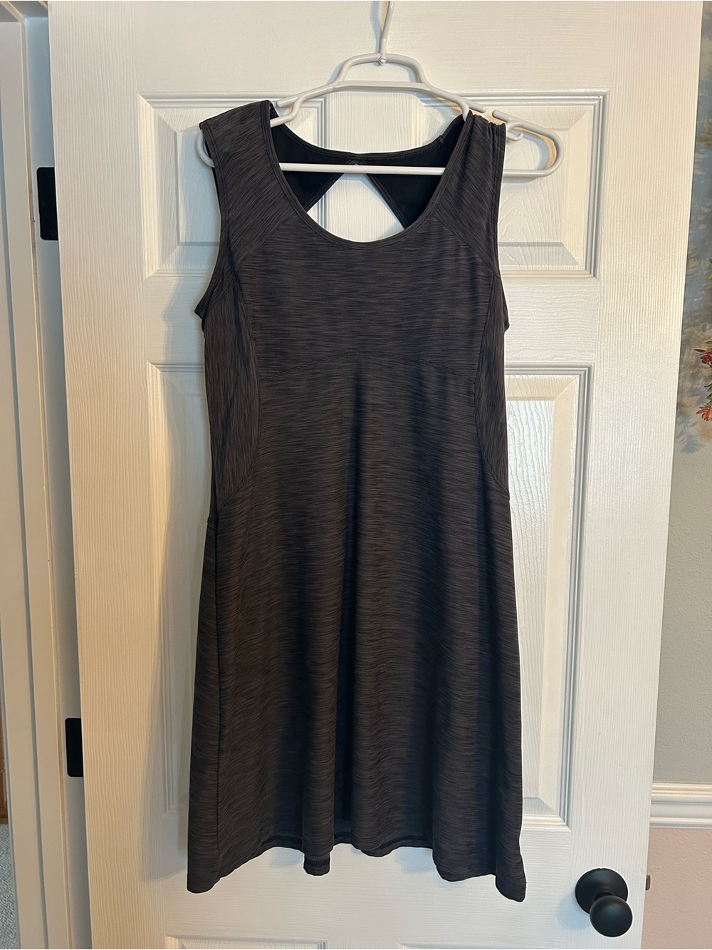 Prana Charcoal Gray Sleeveless athletic Dress